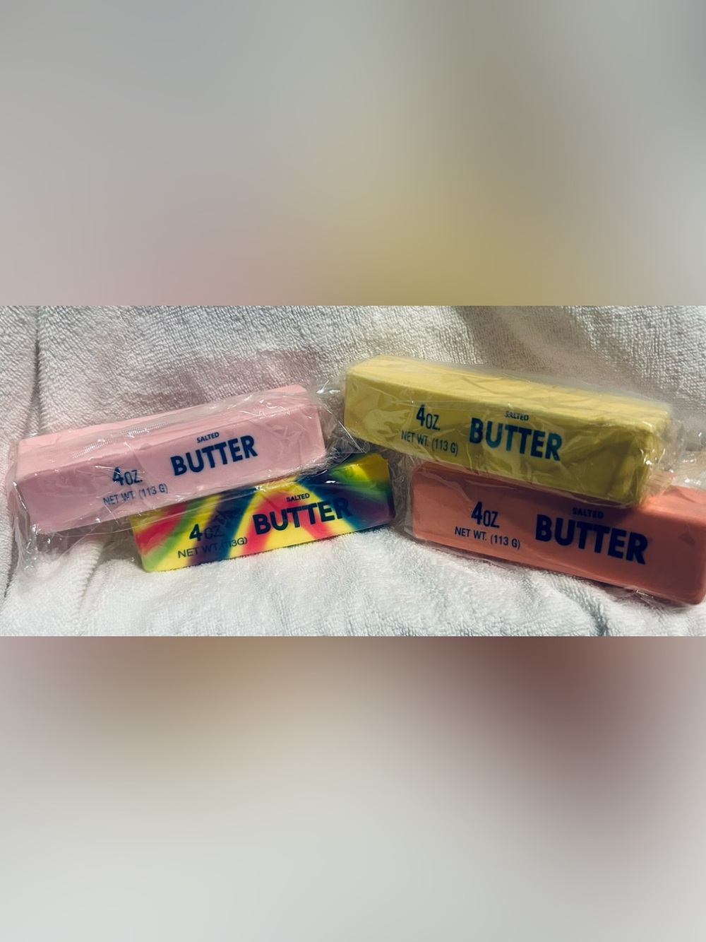 4oz Salted Butter Squishy